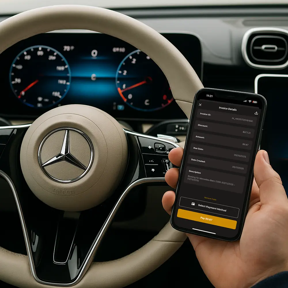 Drive away in style.